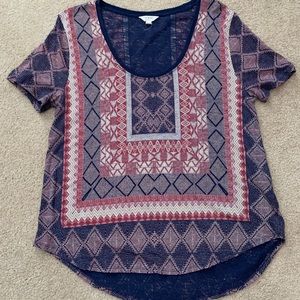 Lucky Brand Women’s Tee, Size Large